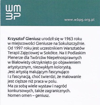 zaproszenie Gieniusz kadr 2