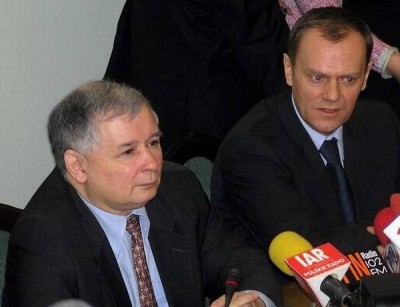 Kaczynski Tusk