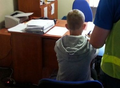 policja nieletni fałszywy alarm Słupsk kdr