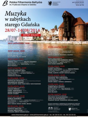 FILHARMONIA muzyka w zabytkach 2014 prrogram