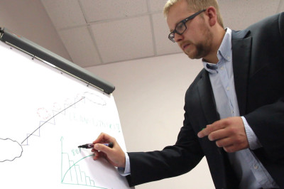 Jakub Marczak, trener Lean Management, wykladowca WSAiB