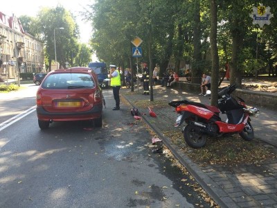 WEJHEROWO - Wypadek na ul. Sobieskiego w Wejherowie  6