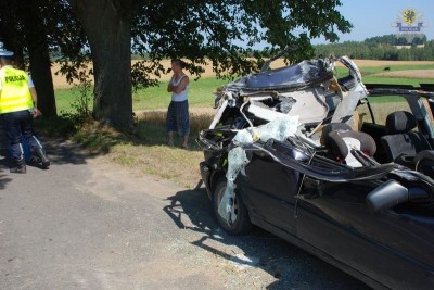 Wejherowo - wypadek w Jeleńskiej- Hucie 4