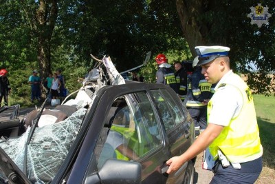 Wejherowo - wypadek w Jeleńskiej- Hucie