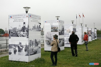 port gdansk wystawa foto