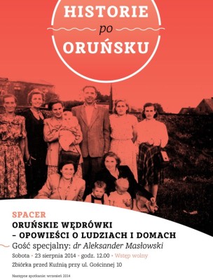 Historie po orunsku_Oruńskie wędrówki - opowieści o lu-dziach i domach_do netu kadr