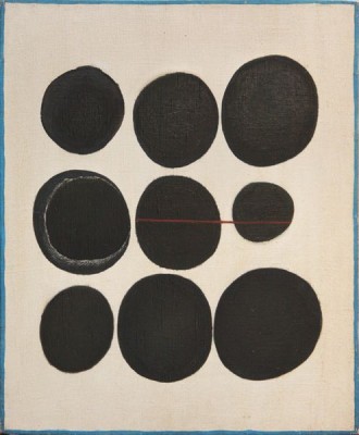 Wystawa Stanisław Fijałkowski, Asta - 8 -VIII 62, 1962, olej-płótno, 60 x- 50 cm