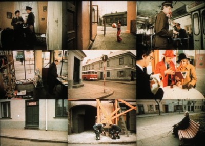 wedruj 2 [kadr z filmu]Zbigniew Rybczyńsk_i, Nowa książka, 1975, wideo, 10_ min-1