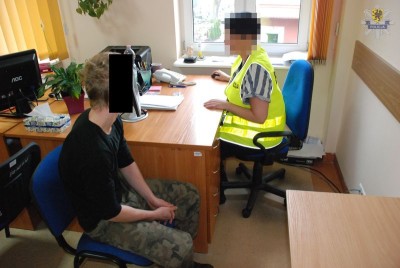 PUCK - POLICJANCI ZATRZYMALI SPRAWCÓW POBICIA (2)