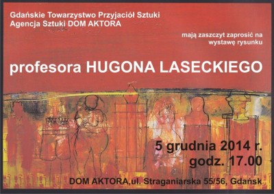 Wystawa Lasecki 05.12.2014_prof.Lasecki_zaproszenie