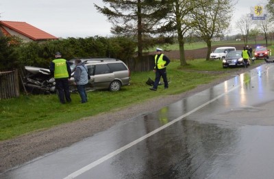 Starogard Gdański - wypadek drogowy