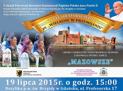 oratorium papieski sw-brygida