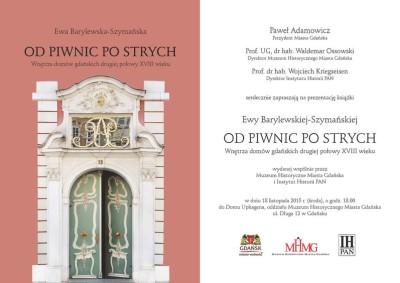 zaproszenie na promocje w dniu 18 XI 2015 r