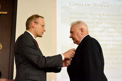 Nowak Czeslaw odznaczenie