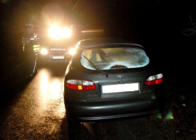 Starogard Gdański - potrącenie pieszego w Jabłowie1