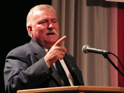 Lech Wałęsa. Fot Arch Czas