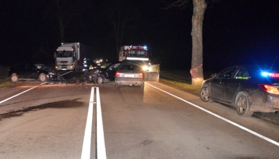 Zblewo- wypadek drogowy na DK 22