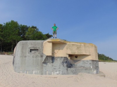 Dempc Daniel sm Bunkier na plaży