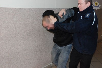 pol czluchow pobicie zony