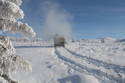 Koperski Syberia zimą