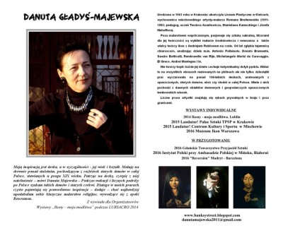 wystawa ikon DANUTA GŁADYŚ-MAJEWSKA. INFO