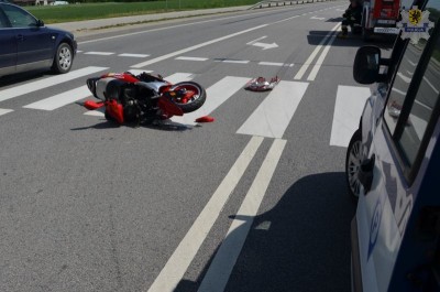 pol smierc na skuterze