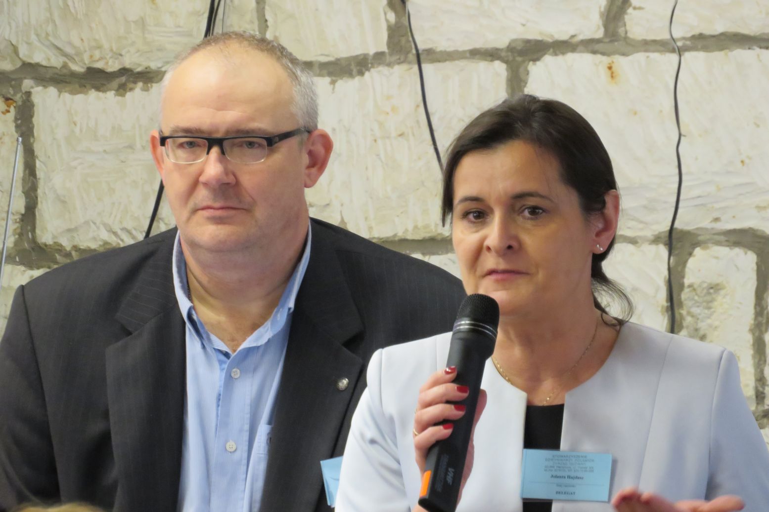 Pilis z Krakowa i Jolanta Hajdasz z Poznania